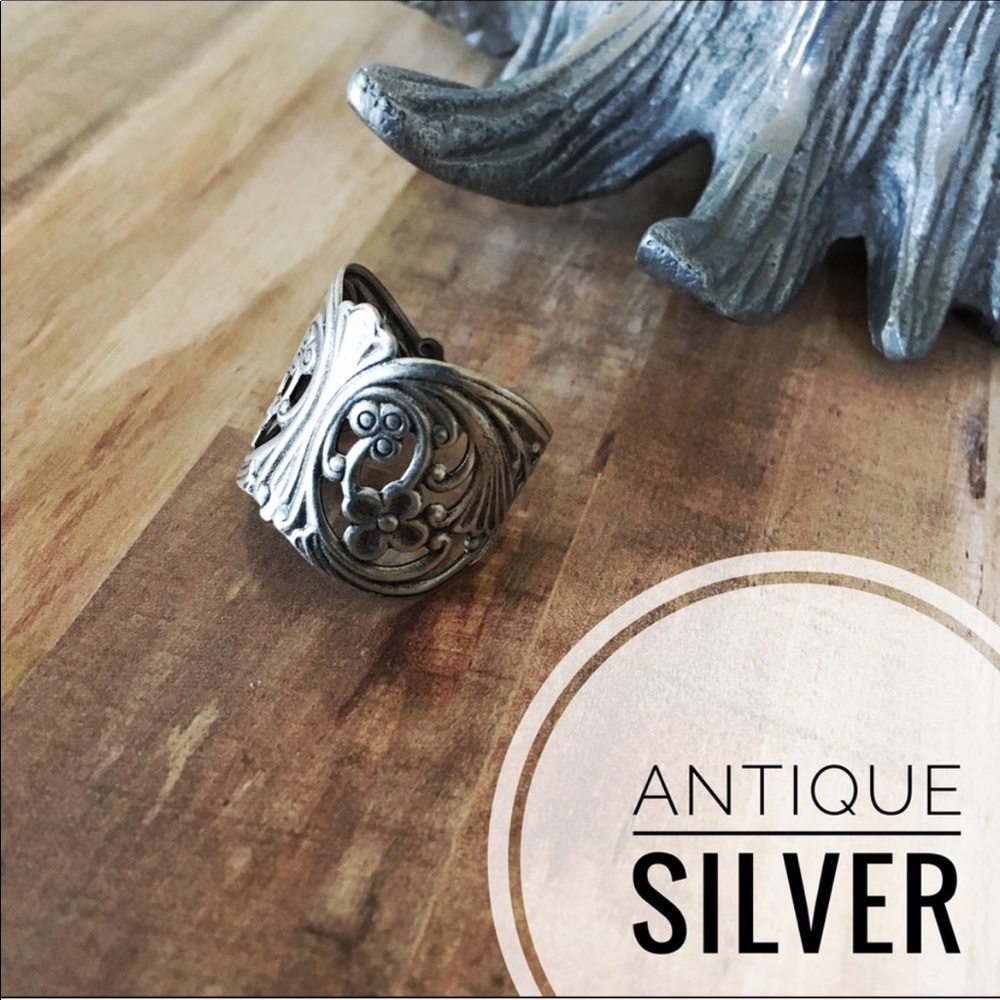 Antique Vintage Silver Ring